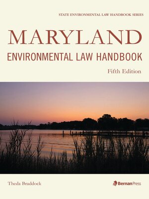 cover image of Maryland Environmental Law Handbook